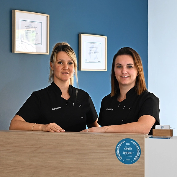 equipe Charlotte et Delphine